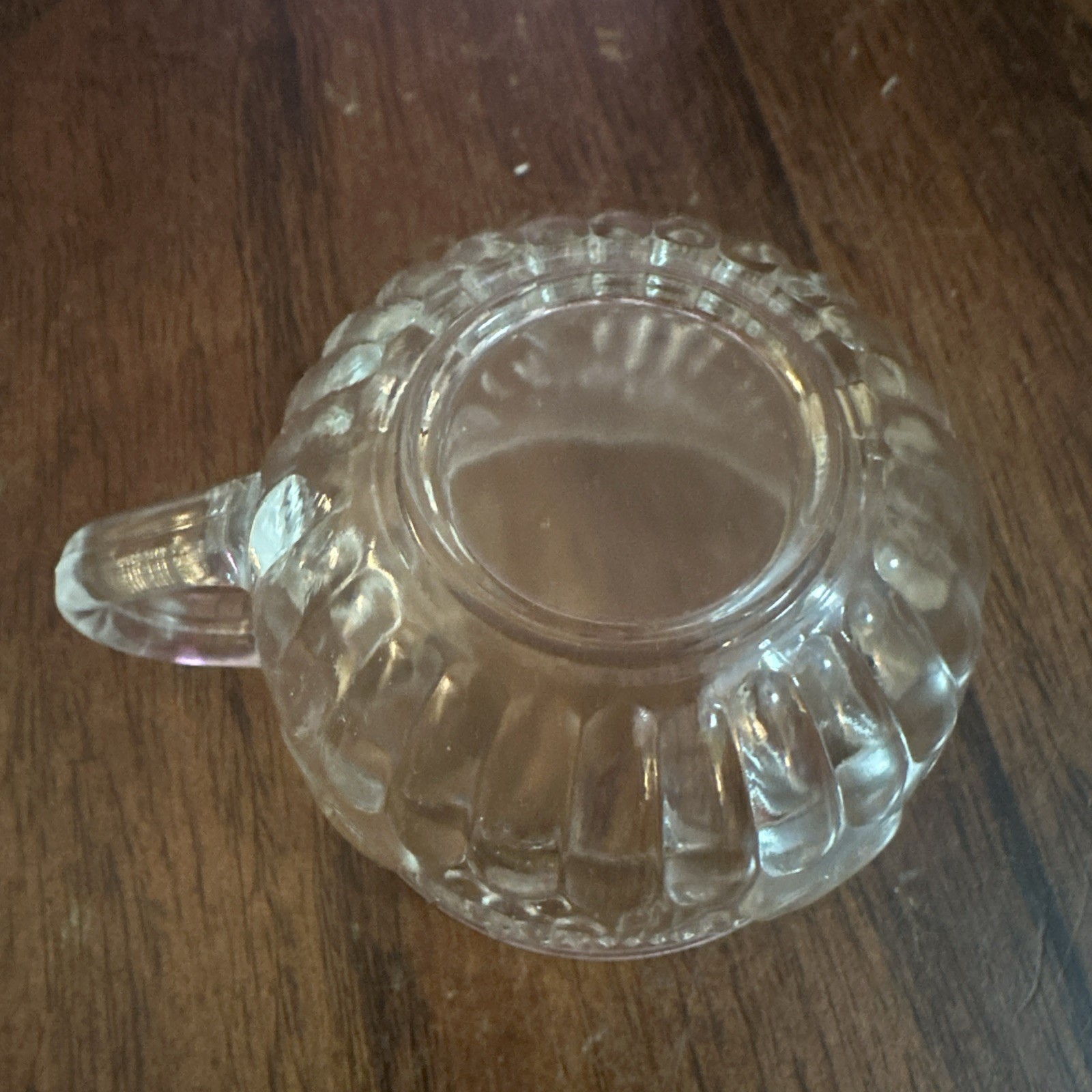 Vintage Jeannette Glass Fruit Clear Pattern punch cup. 12 Pieces, photo 4