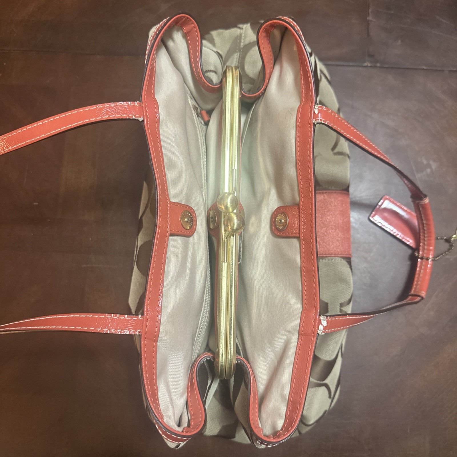 Limited Edition Coach Signature Purse Vintage, photo 5