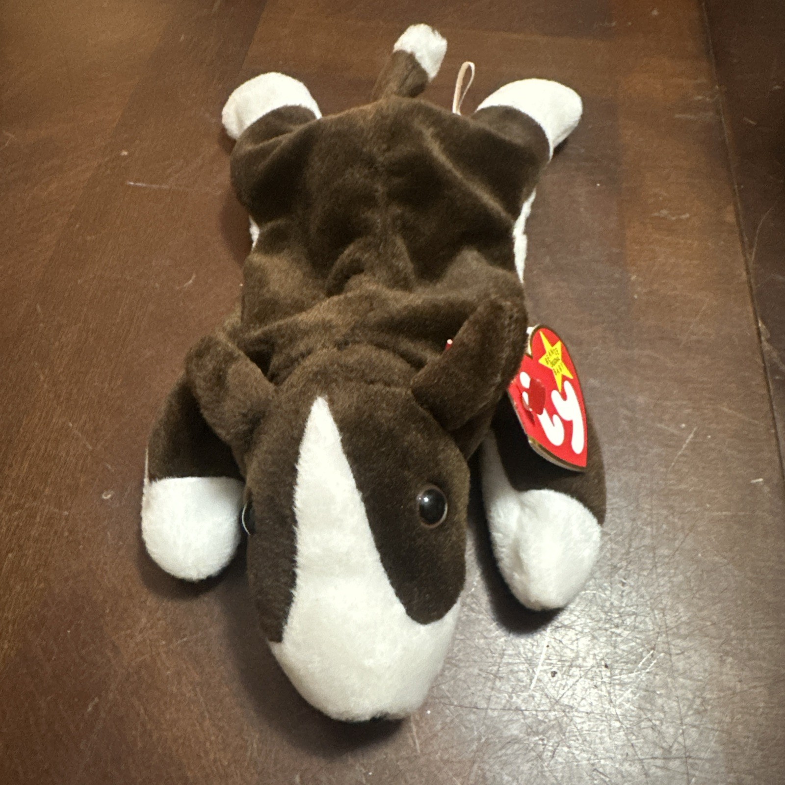 Ty Beanie Baby Bruno the Plush Bull Terrier , photo 1