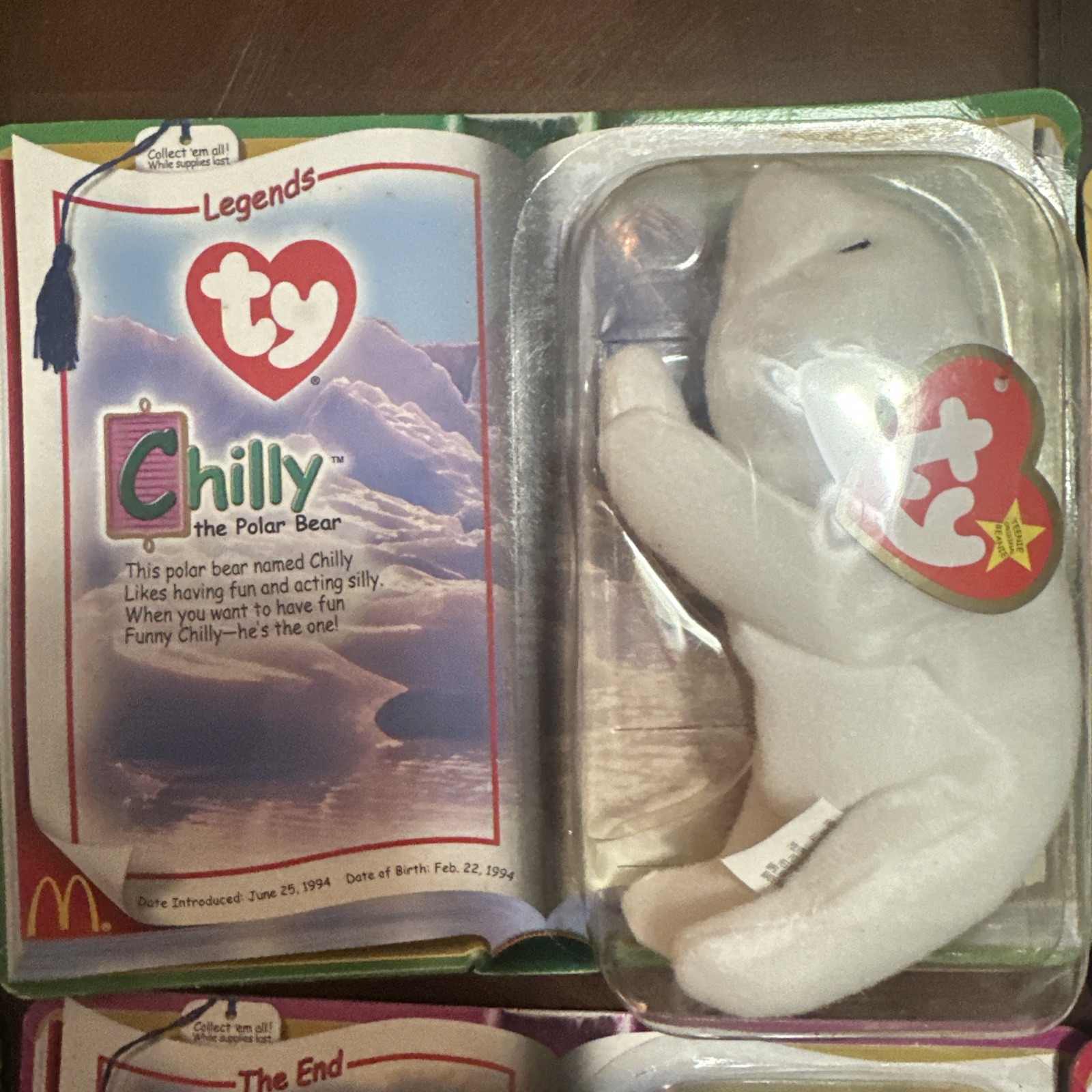 McDonalds Ty Teenie Beanie Babies 2000 Lot Of 6, photo 3