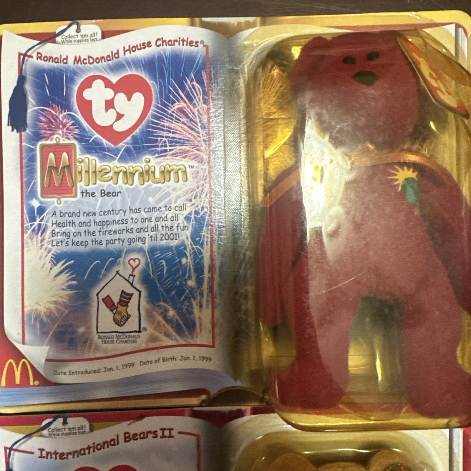 McDonalds Ty Teenie Beanie Babies 2000 Lot Of 6, photo 4