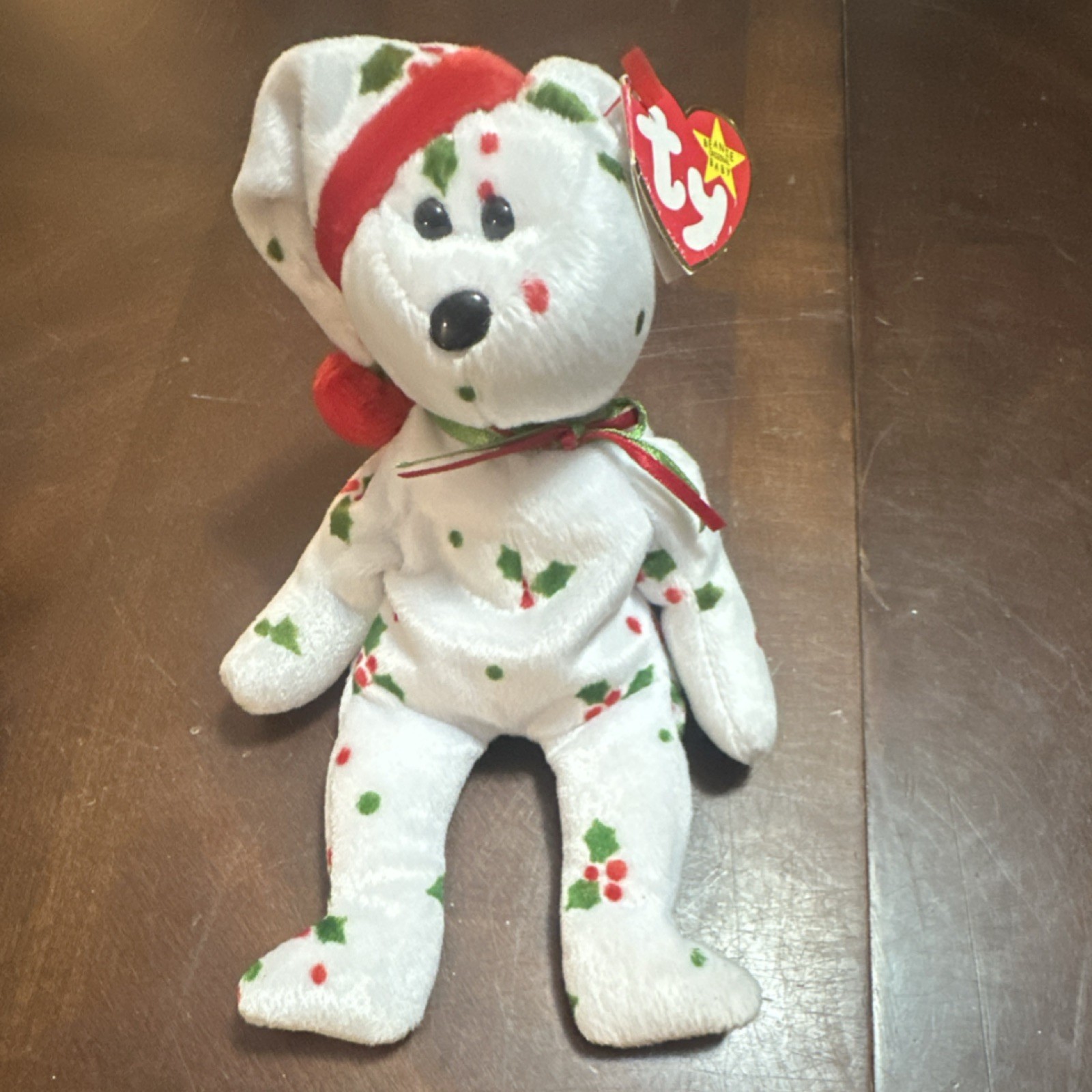 Ty Beanie Babies Lot Sly Cubbie Canyon Derby 1998 2001 Holiday Bears w/ Tags, photo 3