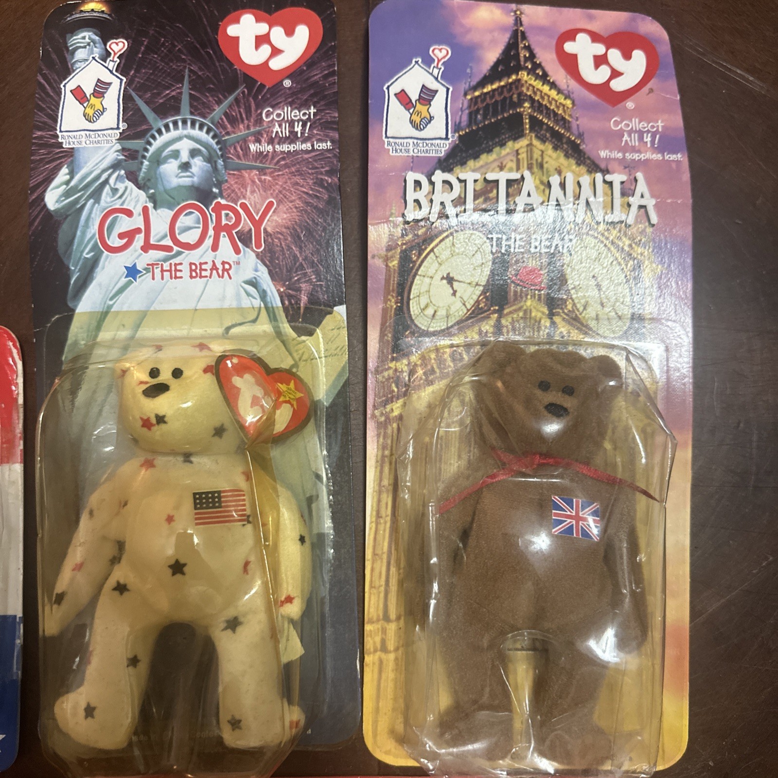 TY American Trio Complete Set of 3 McDonald's  + bonus Glory and Britannia, photo 5